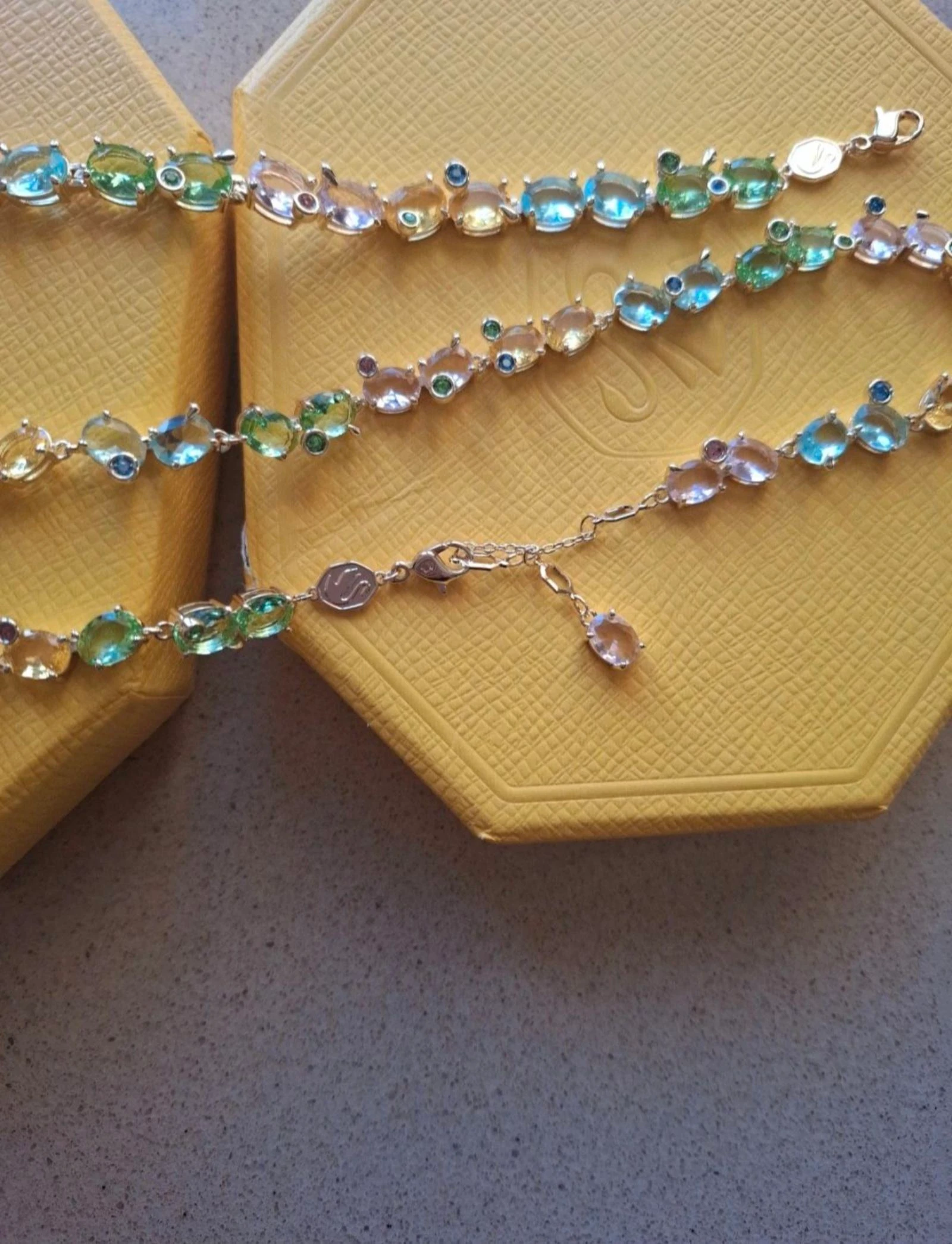 Conjunto Swarovski gema  – photo 5